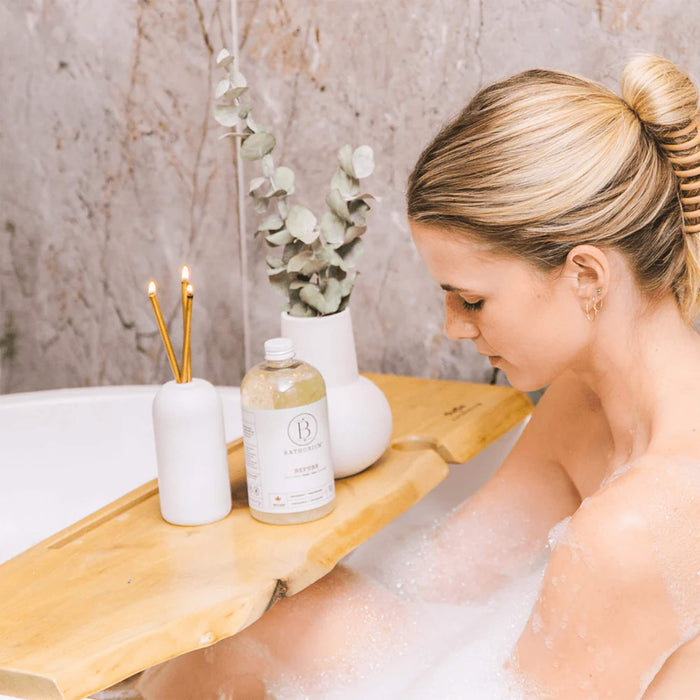 Spa at home luxury with Bathorium BePure Elixir Bubble Bath 