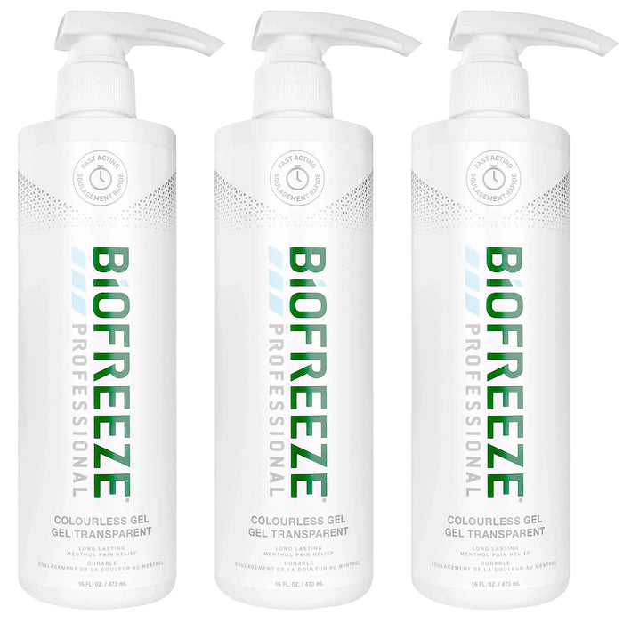 Biofreeze® Professional Gel Pump Bottle | Clinical Cooling Therapy Canada
