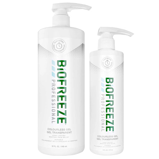 Biofreeze Professional size options on white background