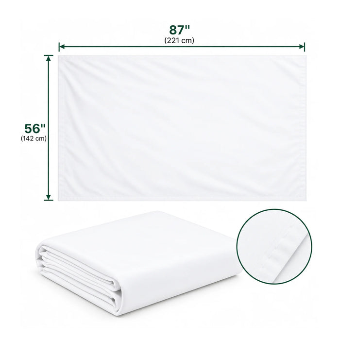 Body Linen Microfiber Flat Massage Table Sheets 56x87