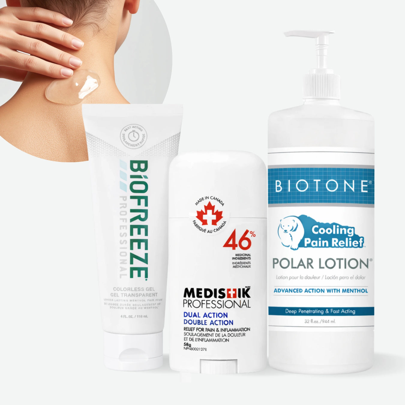 BodyBest analgesics products collection
