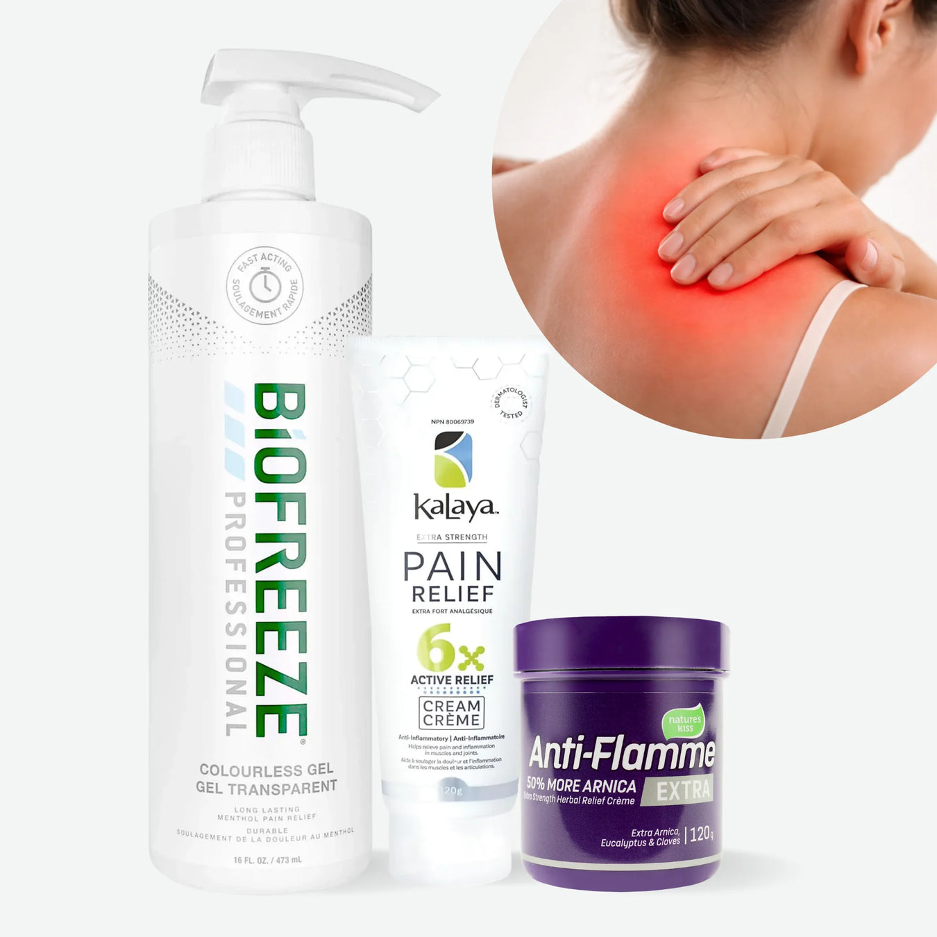 BodyBest pain relief products collection