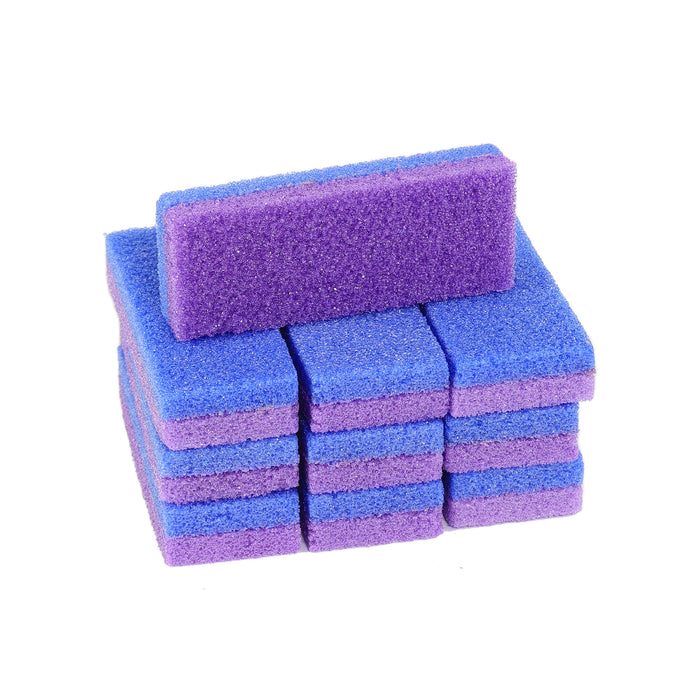 10 blue and purple Body Best disposable pumice bars 