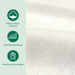 BodyBest Flannel Fitted Face Rest Cover flannel fabric close up