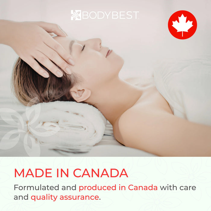 Bodybest Holly Oil Product feature image of made in Canada