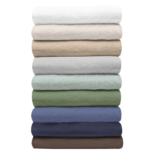 Bodybest Stack of Organic cotton hand towels