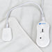 A close up fabric and controller of Earthlite Bodyworker's choice massage table warmer