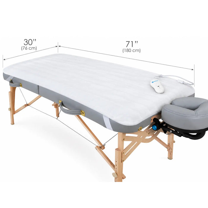 Earthlite Bodyworker's choice massage table warmer dimensions 30x71