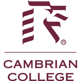 Cambrian College Logo Canada offering Massage Therapist training and certification