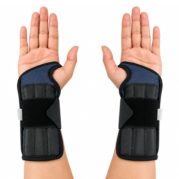 inner view of Left and Right pairs of the Cindy Wrist Support Brace designed for carpal tunnel syndrome