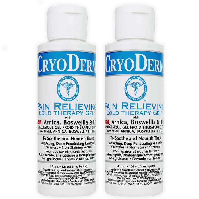 CryoDerm Cold Therapy Gel 4oz
