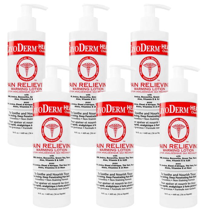 CryoDerm HEAT Warming Lotion 16oz