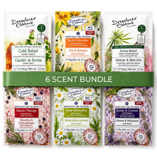 Dresdner Essenz bath salts bundle 6 bath salts