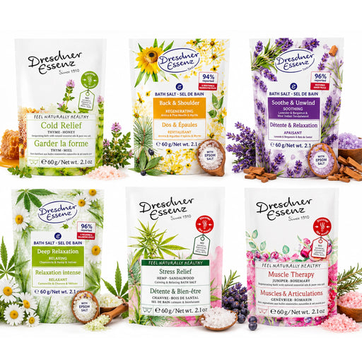 Dresdner Essenz bath salts bundle 6 bath salts