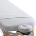 Earthlite DURA-LUXE™ Luxury Microfiber Sheet Set in white detail