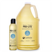 Earthlite Pro-Lite™ Massage Oil in 8 oz bottle and gallon size, professional water-dispersible nut-free massage oil for massage therapists, physiotherapy clinics, and spas