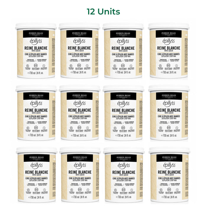 12 units of Epillyss Cocooning lukewarm depilatory gel wax 730ml 24oz 
