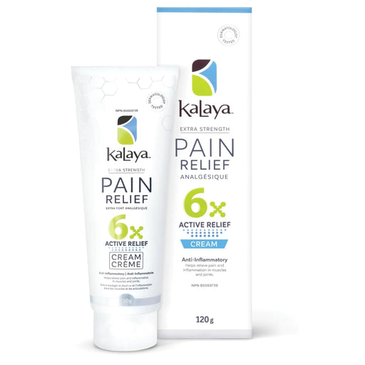 Kalaya Pain Relief cream  tube and packaging 