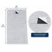 BodyBest disposable massage table sheets measuring 31 x 71 inches with face cradle slit