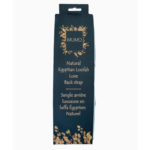 Natural Egyptian Loofah Luxe Back Strap