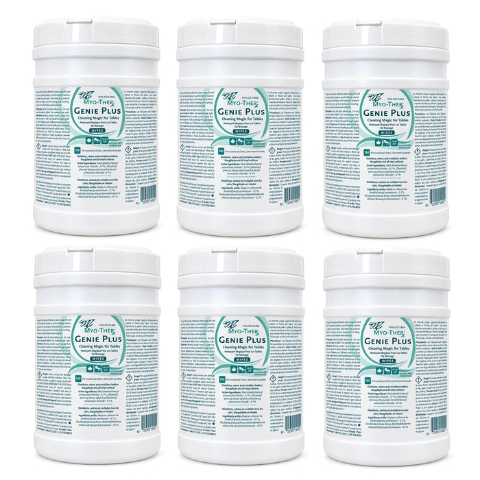 Myo-Ther Genie Plus Massage Table Cleaning Wipes Canister