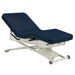 Oakworks deluxe hydrolic lift spa massage table against a white background