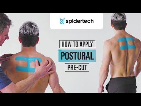 Spidertech Pre Cut Posture How To