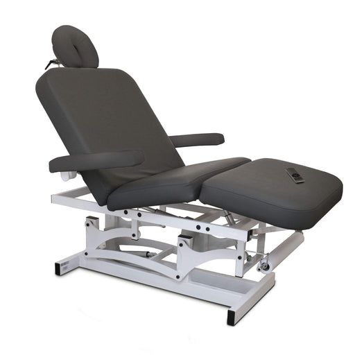 Product shot of the Laguna mist treatment chair with remote in white background