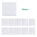 120 piece of Standard face towels in white color made with 100% Terry cotton