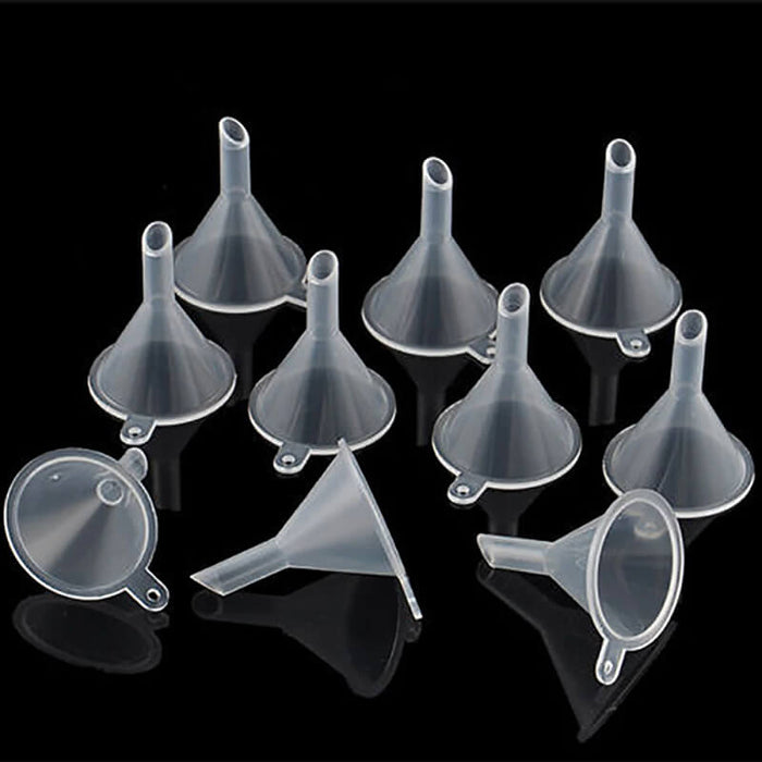 Mini Plastic Funnels -10/pk loose funnels