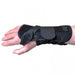 MKO Wrist Brace with Dual Stays hand demo of brace tied up