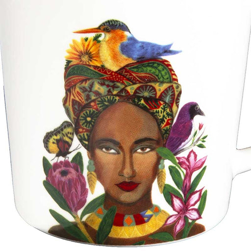 Gift Mug in Box - Jayla close up of design