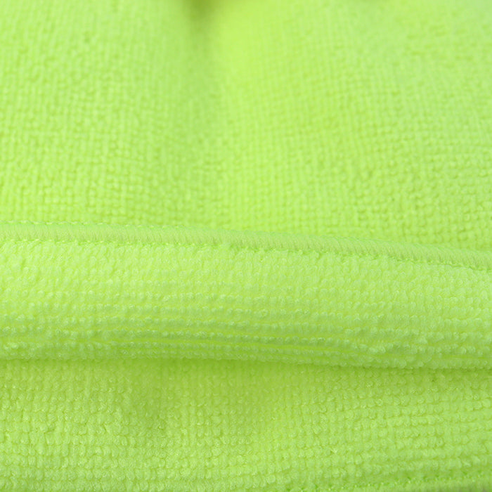 Microfibre Cleaning Cloth close up yellow