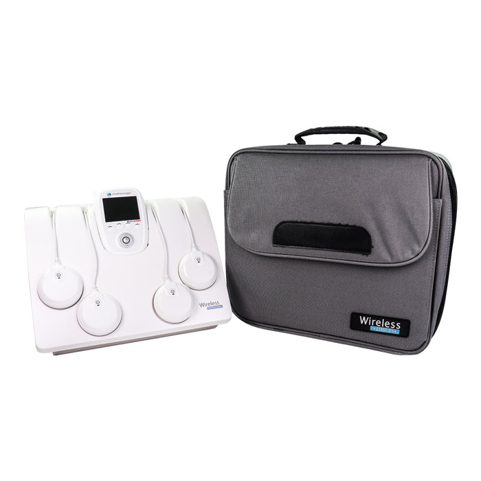 Wireless Pro 4Ch Standard Tens Unit unit and carry case