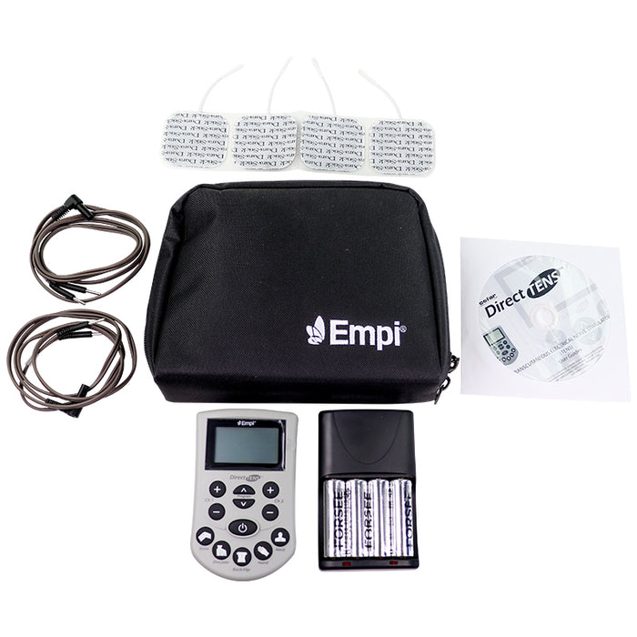 EMPI Direct TENS Unit all accessories