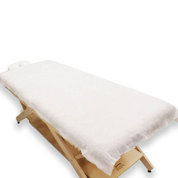 Disposable Massage Table Sheets 34x75 full table covered