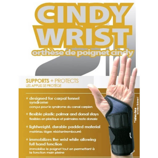 Cindy Wrist Support Brace packaging
