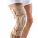 Bauerfeind GenuTrain S Knee Brace beige on knee