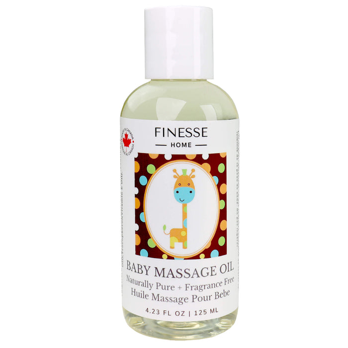 Finesse Baby Massage Oil  Pure, Natural, Fragrance Free