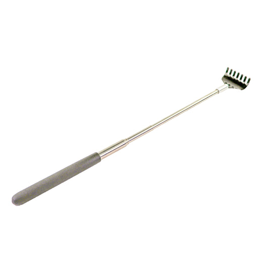 Stainless steel back scratcher - extendable