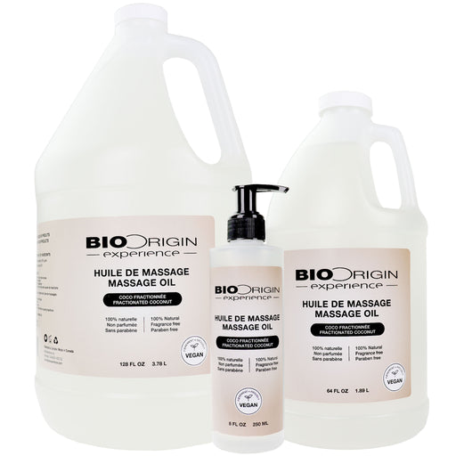 Bio Origin Massage Oil (Fractionated Coconut Oil) all sizes