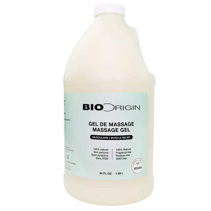 BioOrigin Muscle Relief Massage Gel 1.89 L / half gallon