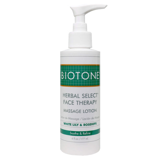 Biotone Herbal Select Face Lotion 6 oz with pump