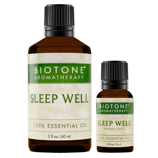 Biotone Sleep Well Essential Oil Blend available sizes