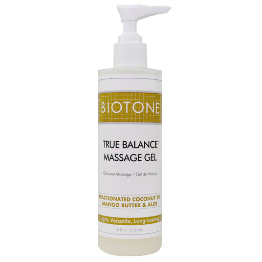 Biotone True Balance Massage Gel 8 oz with pump