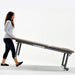 Cardon Adjustable Height Treatment Table (AHT) lifting table at end with no wheels