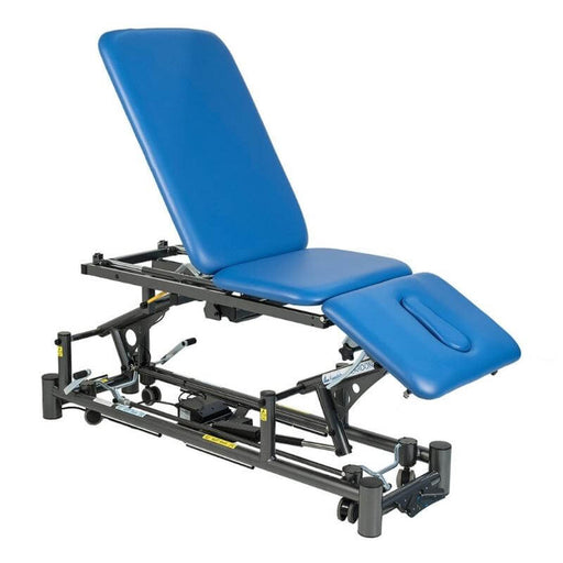 Cardon Manual Physical Therapy 3 -Section Treatment Table (MPT) tilt up blue
