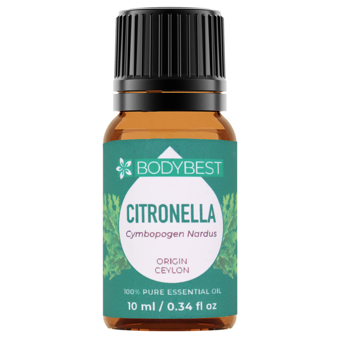 Citronella Essential Oil - BodyBest 10ml close up