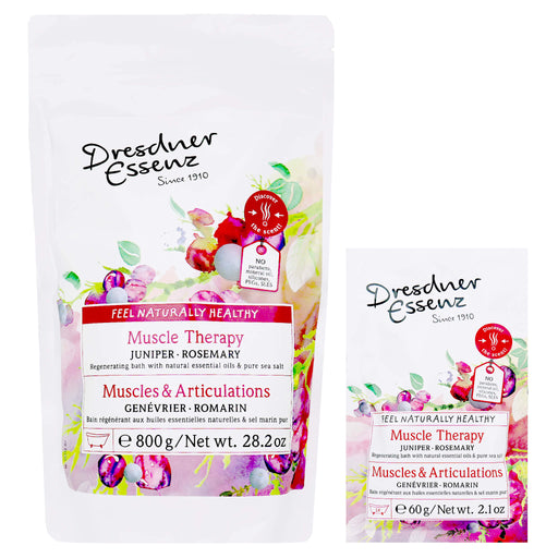 Dresdner Essenz Muscle Therapy Juniper Rosemary Bath Salts 2 available sizes