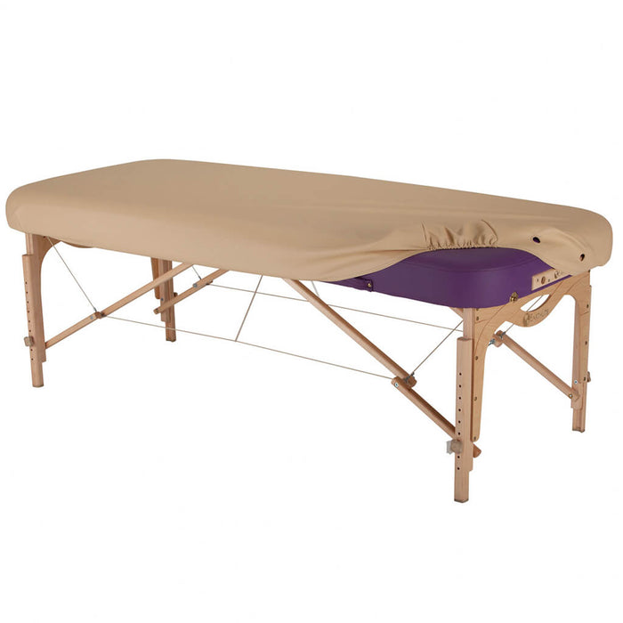 EarthLite Massage Table Cover Beige Round Corner